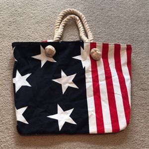Old Navy Flag Tote